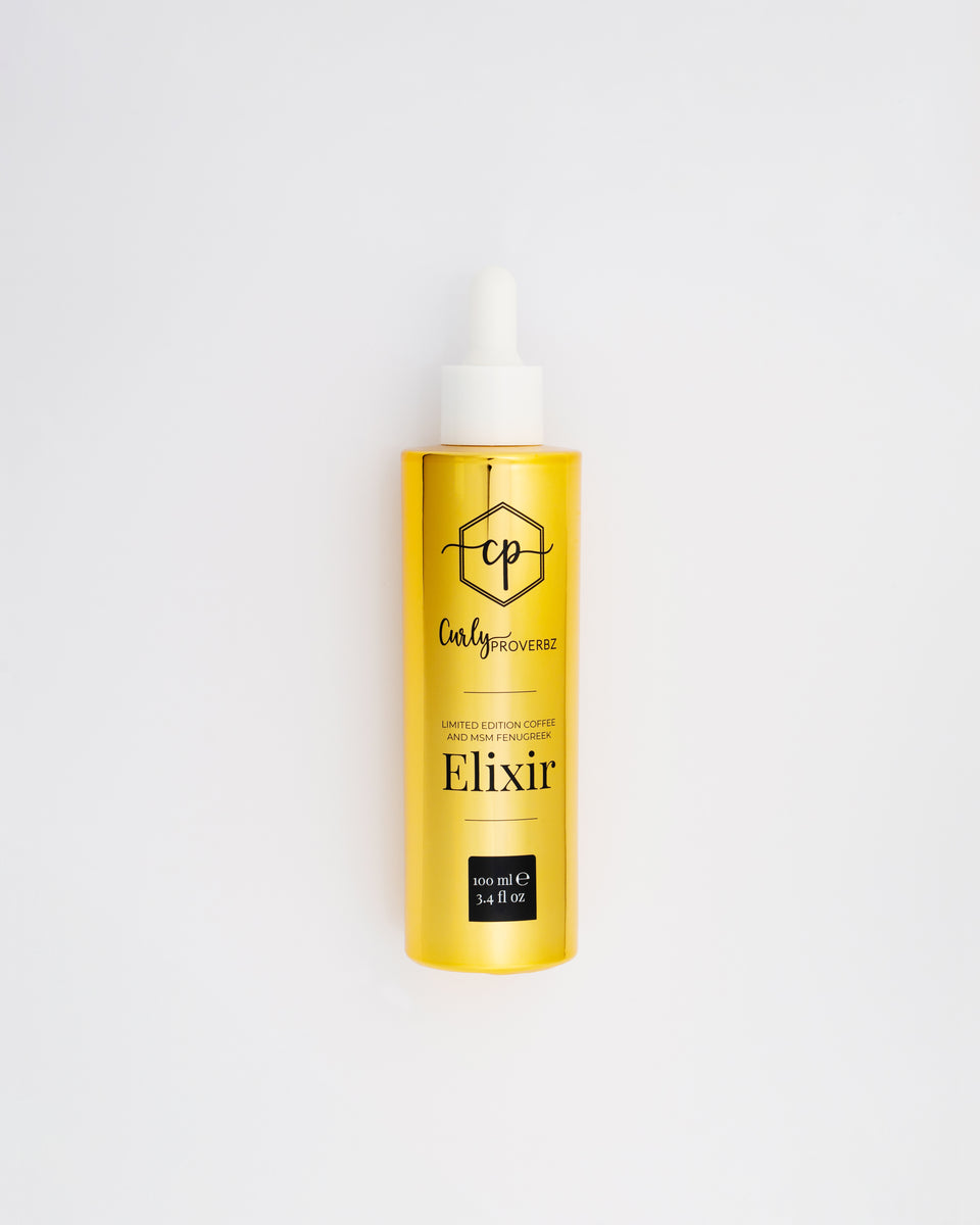 Limited Edition Coffee and MSM Fenugreek Elixir – Curly Proverbz