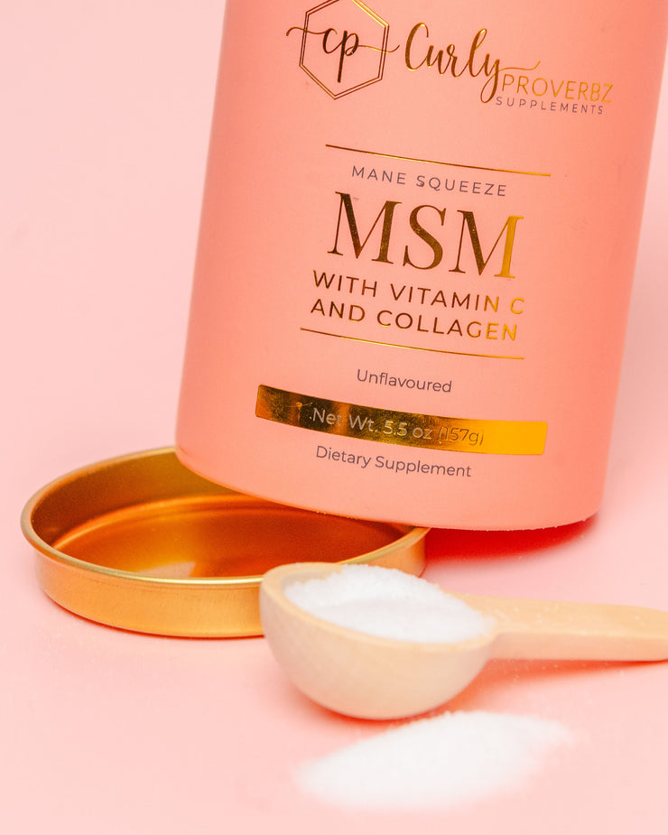 Mane Squeeze MSM with Vitamin C and Collagen